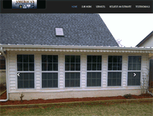 Tablet Screenshot of americanbuildingandrestoration.com